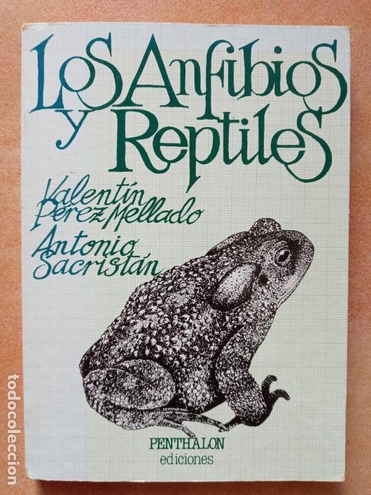 Libros de segunda mano: Los anfibios y reptiles- ediciones Penthalon 1981 - Foto 1