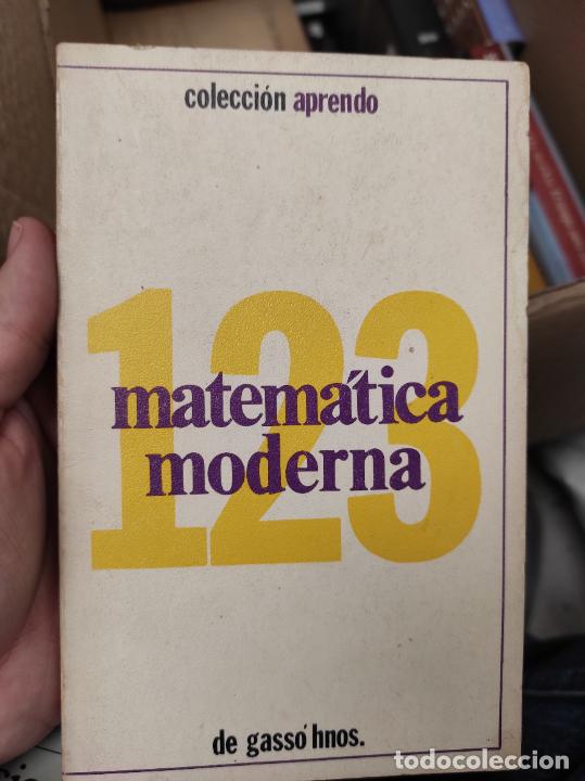 Libros de segunda mano de ciencias: MATEMATICA MODERNA. PABLO TANIGUCHI. COLECCI&Oacute;N APRENDO - Foto 1
