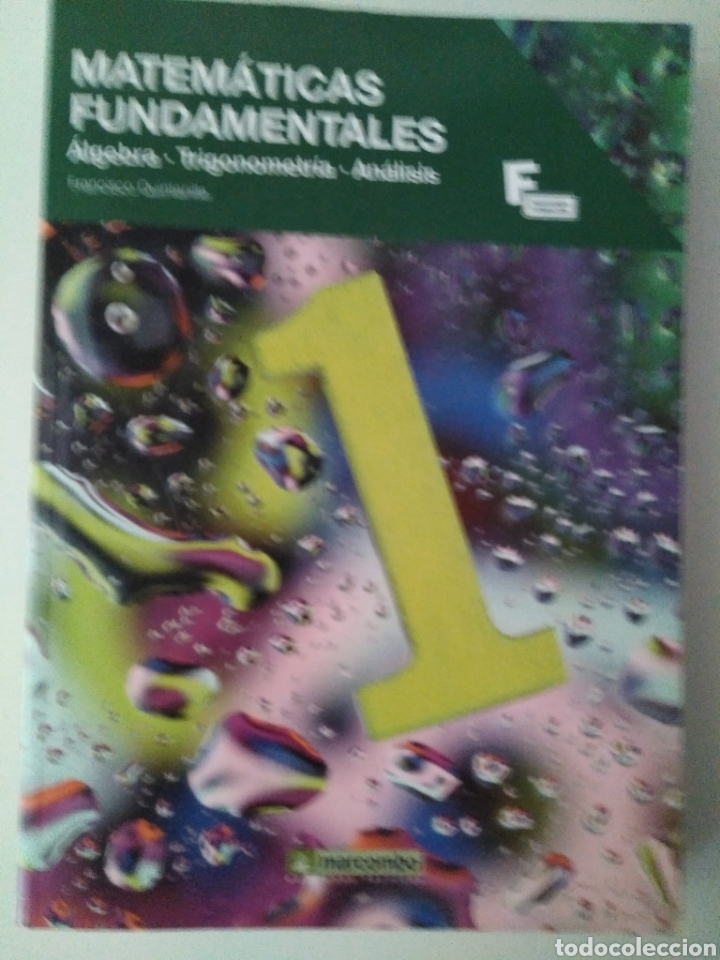 Libros de segunda mano de ciencias: Matem&aacute;ticas fundamentales / Fernando Quintanilla - Foto 1