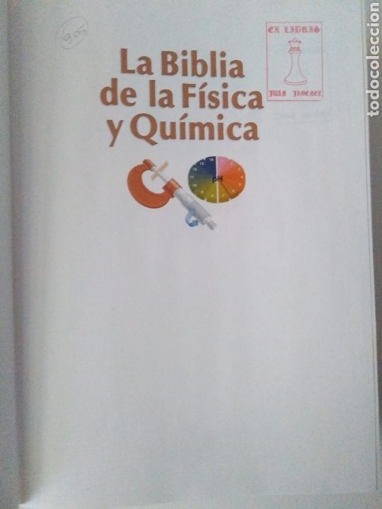 Libros de segunda mano de ciencias: Biblia de la F&iacute;sica y Qu&iacute;mica - Foto 3