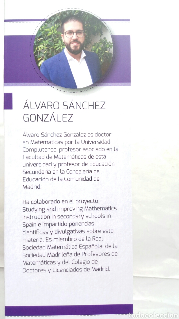 Libros de segunda mano de ciencias: Las matem&aacute;ticas en 100 preguntas. &Aacute;lvaro S&aacute;nchez Gonz&aacute;lez. - Foto 3