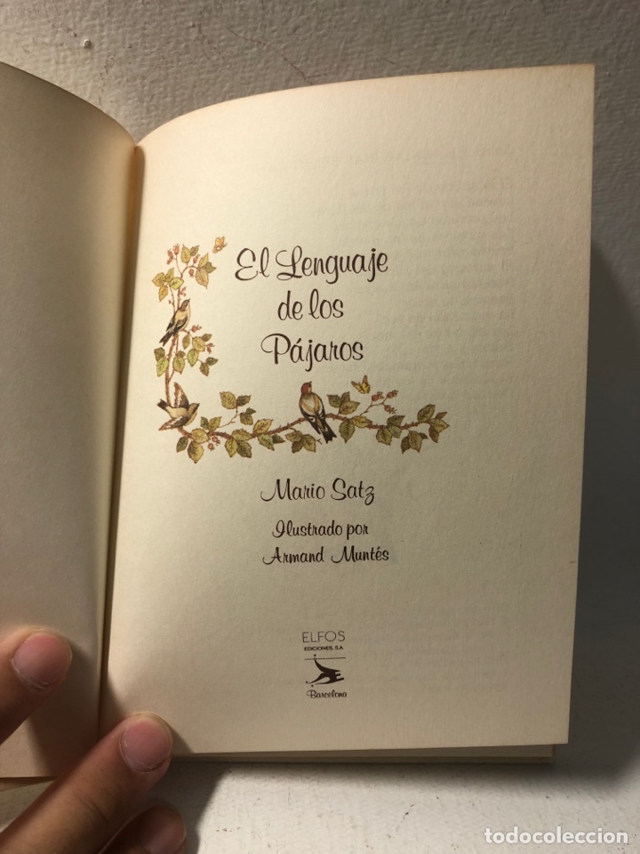 Libros de segunda mano: EL LENGUAJE DE LOS PAJAROS ● ● ● KB0344 - Foto 2