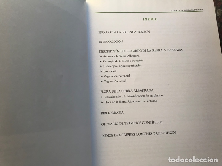 Libros de segunda mano: Flora de la Sierra Albarrana. Ignacio Alonso. Como nuevo - Foto 4