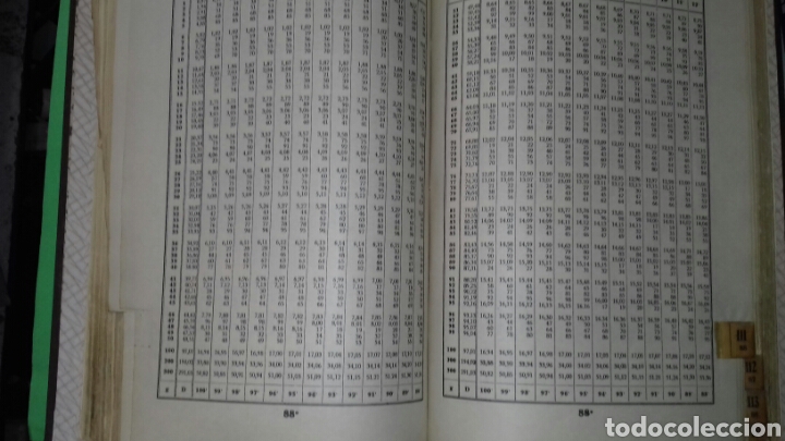 Libros de segunda mano de ciencias: J. J. CUARTERO: TABLAS TAQUIMETRICAS. MADRID, 1955. - Foto 5