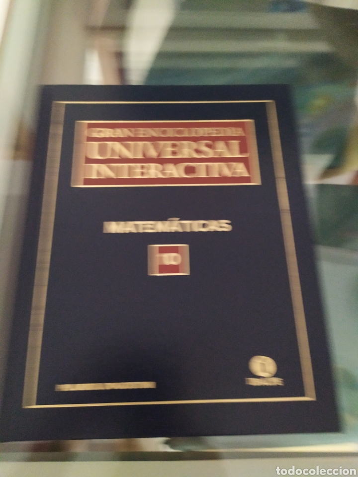 Libros de segunda mano de ciencias: Tom&oacute; 10, Matem&aacute;ticas Gran enciclopedia Universal interactiva - Foto 1