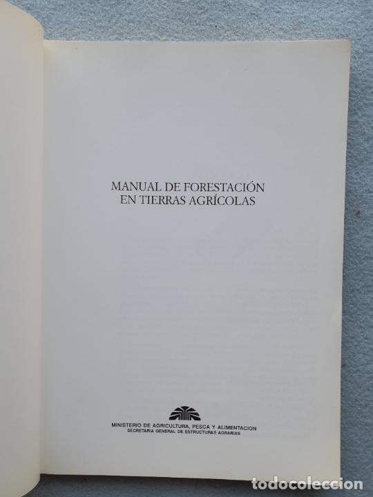 Libros de segunda mano: Manual de Forestaci&oacute;n en Tierras Agr&iacute;colas. - Foto 3