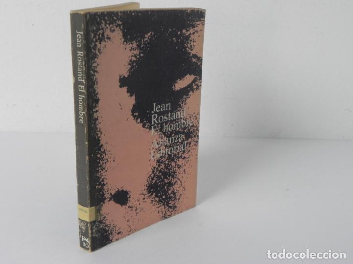 Libros de segunda mano: EL HOMBRE (JEAN ROSTAND) ALIANZA EDITORIAL-1974 - Foto 1