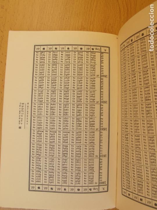 Libros de segunda mano de ciencias: TABLAS DE LOS LOGARITMOS VULGARES.- V. V&Aacute;ZQUEZ QUEIPO. 45&ordf; EDIC. EDIT- HERNANDO. 1974 - Foto 2