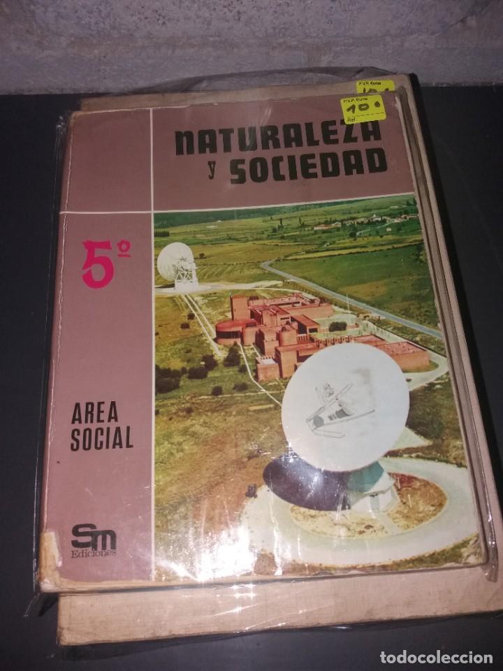 Libros de segunda mano de ciencias: NATURALEZA Y SOCIEDAD 5 - Foto 1