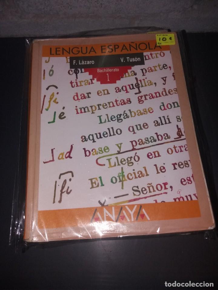 Libros de segunda mano de ciencias: LENGUA ESPA&Ntilde;OLA 1 BACHILLERATO - Foto 1