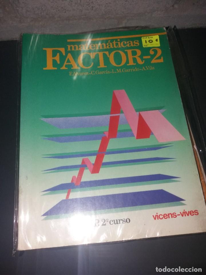 Libri di seconda mano: FACTOR 2 MATEM&Aacute;TICAS 2 BUP
