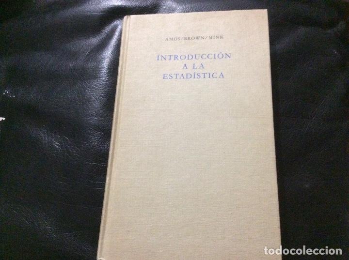 Gebrauchte B&uuml;cher der Wissenschaften: INTRODUCCION A LA ESTADISTICA-AMOS BROWN MINK-CIRCULO