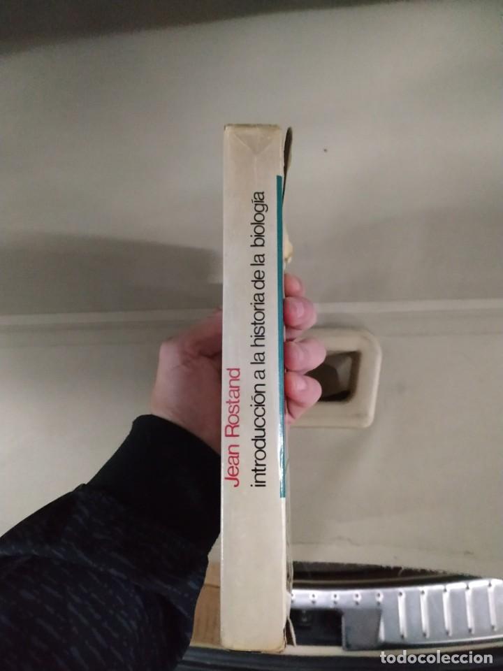 Libros de segunda mano: Introducci&oacute;n a la Historia de la Biolog&iacute;a - Jean Rostand - Foto 3