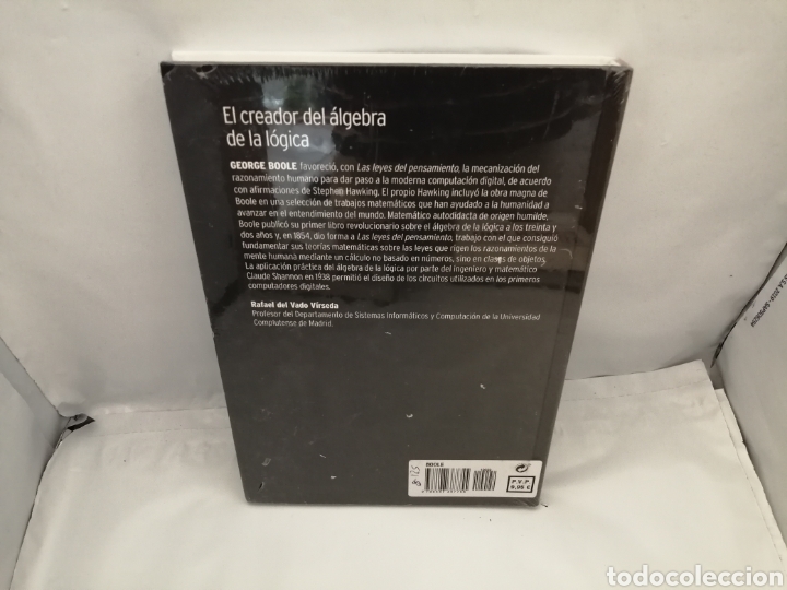 Libros de segunda mano de ciencias: BOOLE: EL CREADOR DEL &Aacute;LGEBRA DE LA L&Oacute;GICA (SIN RECORRIDO COMERCIAL, COMO NUEVO) - Foto 2