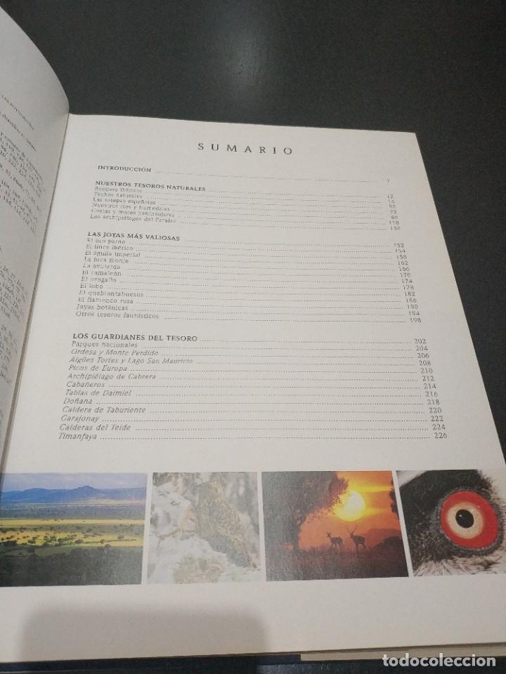 Libros de segunda mano: NATURALEZA DE ESPA&Ntilde;A. UN TESORO PARA EL A&Ntilde;O 2000 - Foto 3