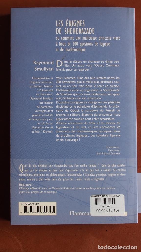 Libros de segunda mano de ciencias: Raymond Smullyan - L&eacute;s enigmes de Sh&eacute;h&eacute;rezade 2-0803-5564-3 - Foto 2
