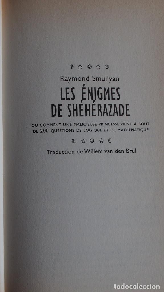 Libros de segunda mano de ciencias: Raymond Smullyan - L&eacute;s enigmes de Sh&eacute;h&eacute;rezade 2-0803-5564-3 - Foto 3