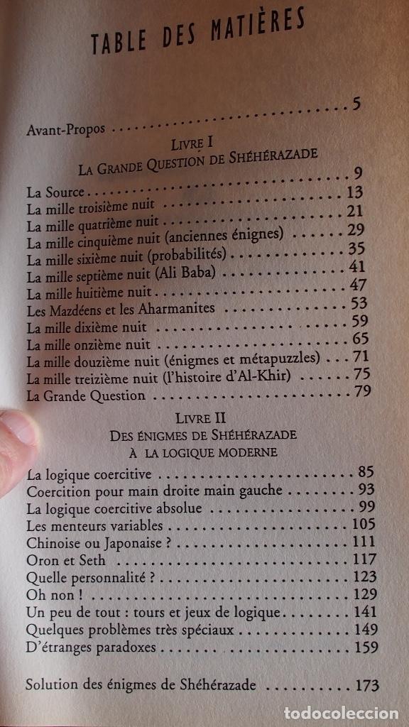 Libros de segunda mano de ciencias: Raymond Smullyan - L&eacute;s enigmes de Sh&eacute;h&eacute;rezade 2-0803-5564-3 - Foto 4