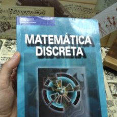 Libros de segunda mano de Ciencias: MATEMÁTICA DISCRETA. FÉLIX GARCÍA.. Lote 287428173