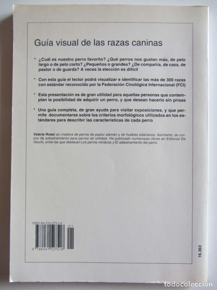 Libros de segunda mano: Guia visual de las razas caninas. Valeria Rossi Editorial de Vecchi 2001 - Foto 2