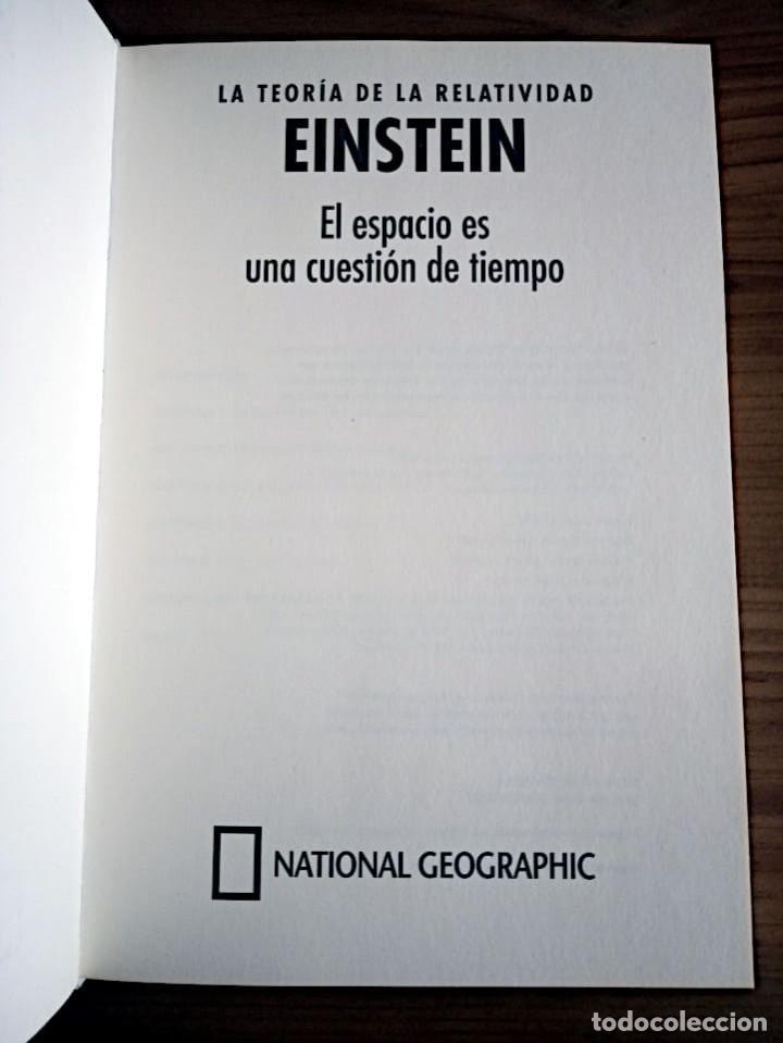 Libros de segunda mano de ciencias: LA TEOR&Iacute;A DE LA RELATIVIDAD EINSTEIN. NATIONAL GEOGRAPHIC. ED. 2015 - Foto 3