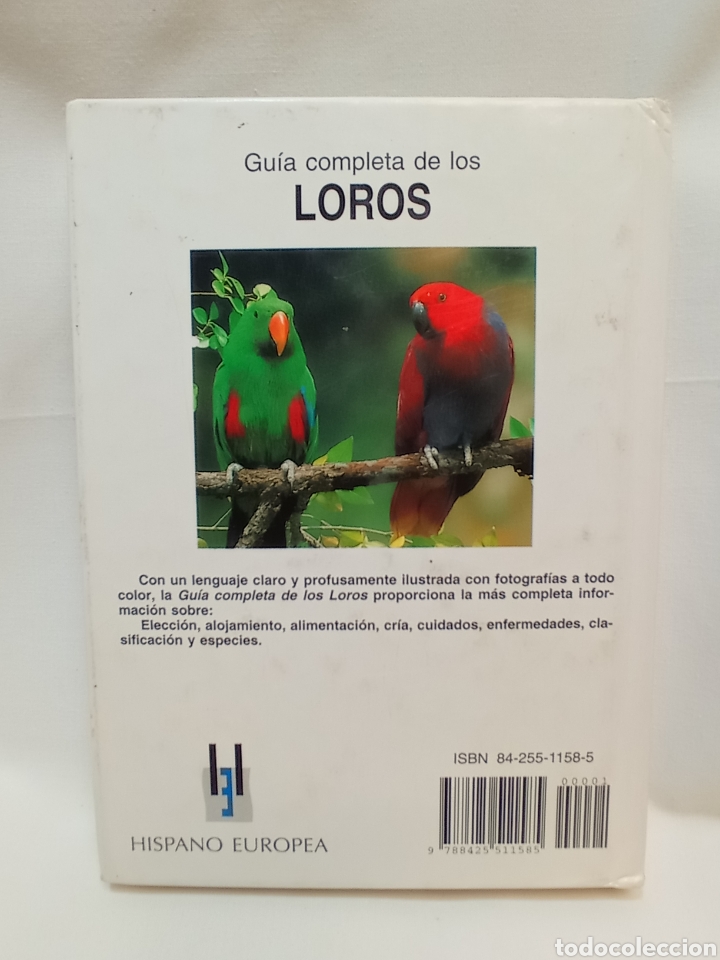 Libros de segunda mano: GU&Iacute;A COMPLETA DE LOS LOROS. EDITORIAL HISPANO EUROPEA - Foto 2