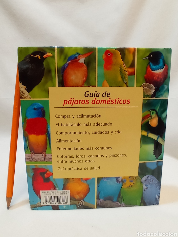 Libros de segunda mano: GU&Iacute;A DE P&Aacute;JAROS DOM&Eacute;STICOS. KOMET - Foto 4