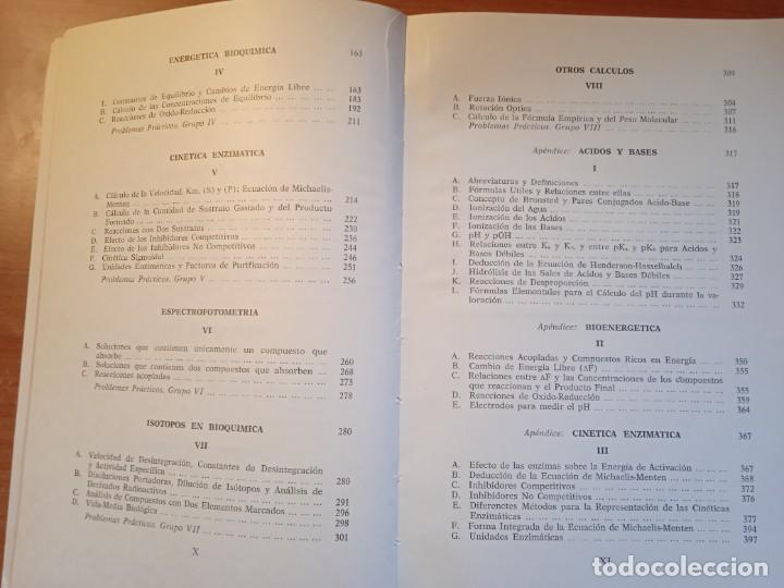 Libros de segunda mano de ciencias: Calculos en bioquimica - I. H. Segel - Foto 3