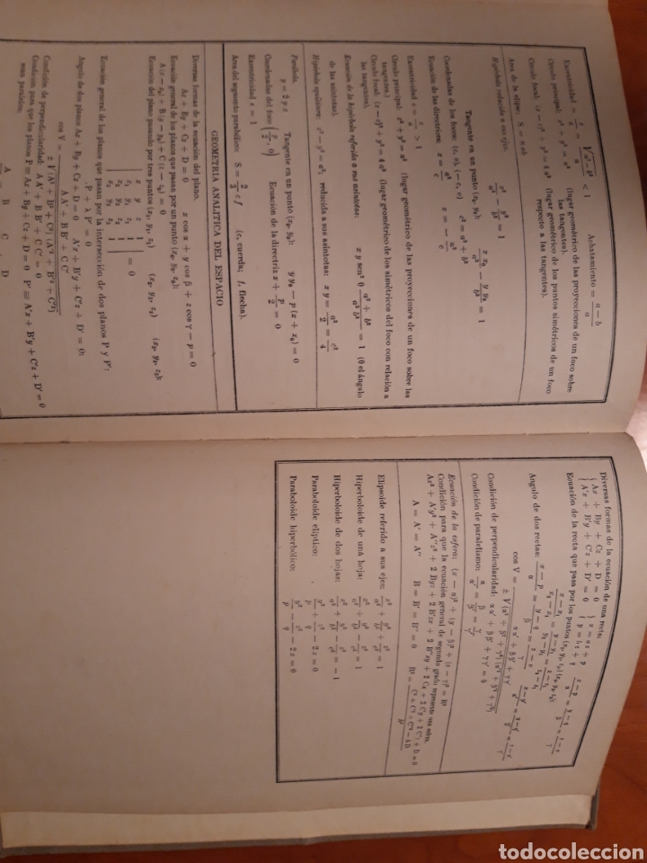 Libros de segunda mano de ciencias: TABLAS DE LOGARITMOS Y TOPOGRAFIAS ESTADO MAYOR DEL EJERCITO - 1 EDICION - Foto 8
