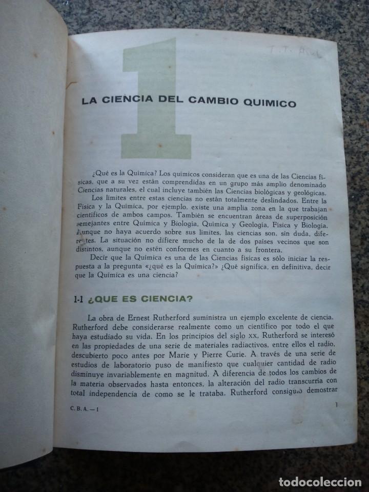 Libros de segunda mano de ciencias: SISTEMAS QUIMICOS -- EDITORIAL REVERTE 1966 -- - Foto 2