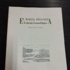 Livros em segunda mão: EL MARJAL PEGO-OLIVA. EVOLUCIÓN GEOMORFOLÓGICA. MARÍA JOSÉ VIÑALS. Lote 290838598
