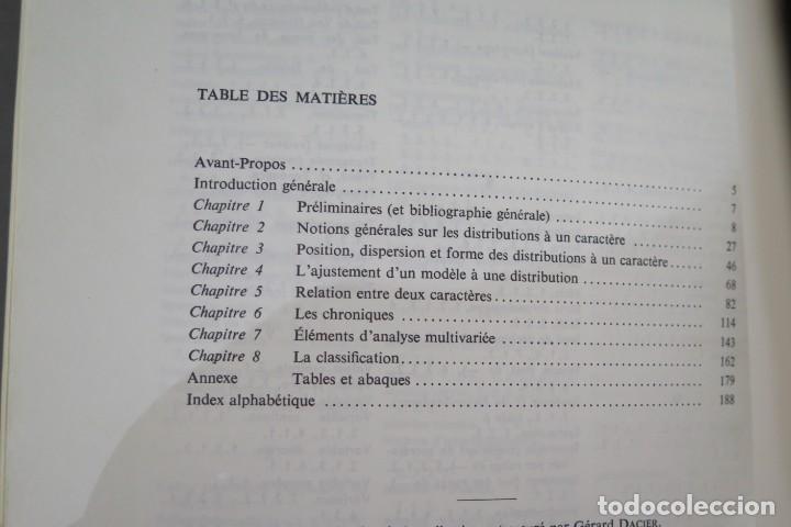 Libros de segunda mano: Initiation aux methodes statistiques en geographie. CHADULE - Foto 2