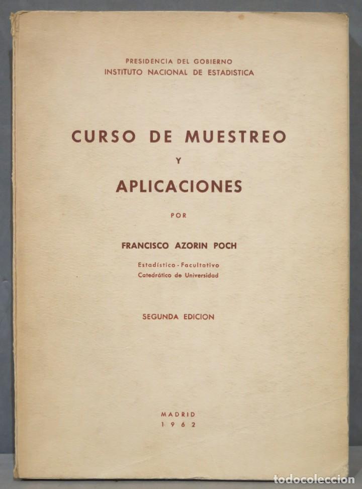 Libros de segunda mano: CURSO DE MUESTREO Y APLICACIONES. POCH - Foto 1