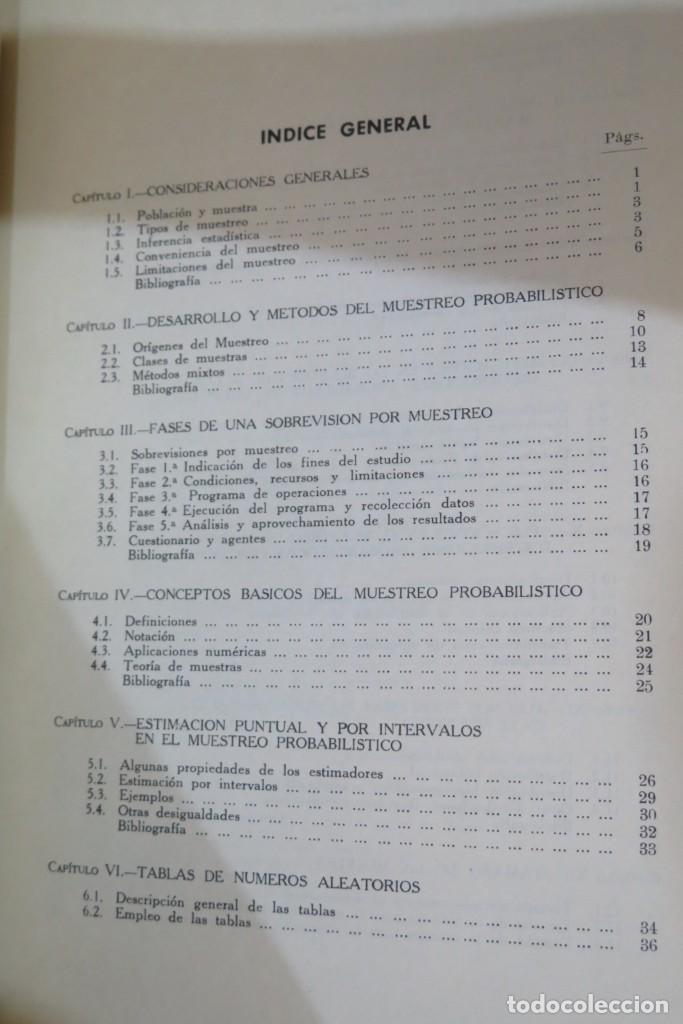 Libros de segunda mano: CURSO DE MUESTREO Y APLICACIONES. POCH - Foto 2