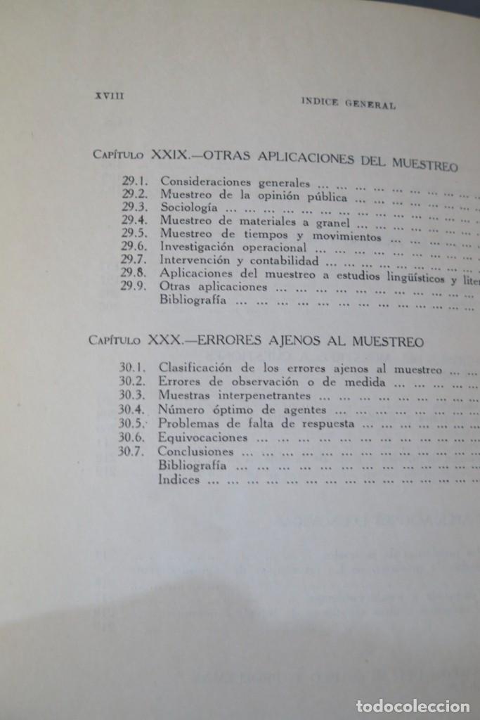 Libros de segunda mano: CURSO DE MUESTREO Y APLICACIONES. POCH - Foto 7