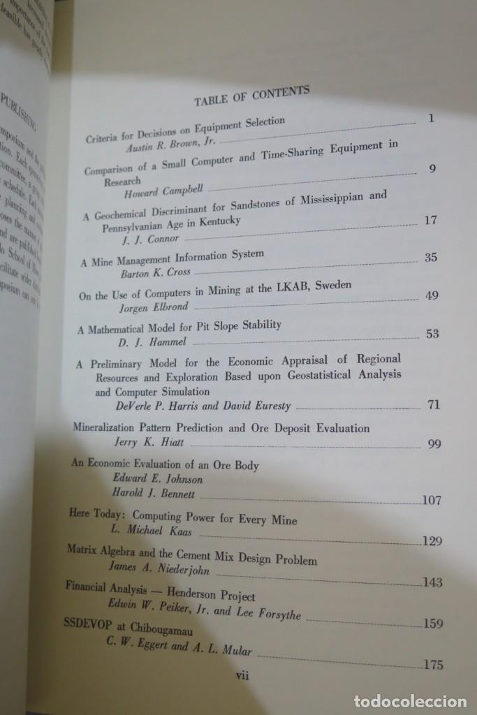 Libros de segunda mano: Operations Research and Computer Applications in the Mineral Industries - Foto 2