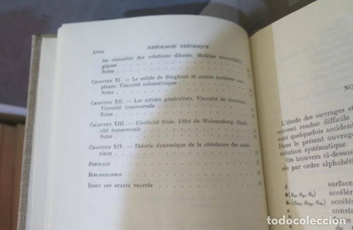 Libros de segunda mano: RHEOLOGIE THEORIQUE. REINER - Foto 3