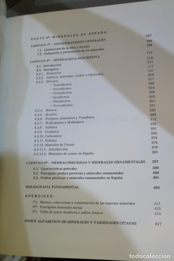 Libros de segunda mano: INTRODUCCI&Oacute;N A LOS MINERALES DE ESPA&Ntilde;A. HUERTOS. MAYO - Foto 5
