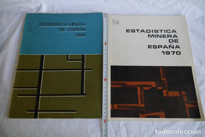 Libros de segunda mano: 5 volúmenes de Estadística Minera de España 1969-1970-1972-1973-1974-1975 - Foto 3 - 292087178