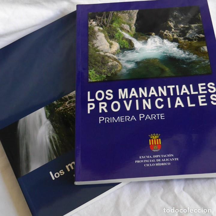 LOS MANANTIALES PROVINCIALES, ALICANTE, 2 VOLÚMENES (Libros de Segunda Mano - Ciencias, Manuales y Oficios - Paleontología y Geología)