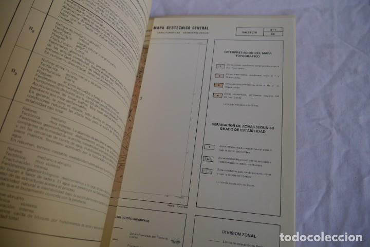 Libros de segunda mano: Mapa geot&eacute;cnico general de Valencia 1:200.000, 1973 - Foto 9