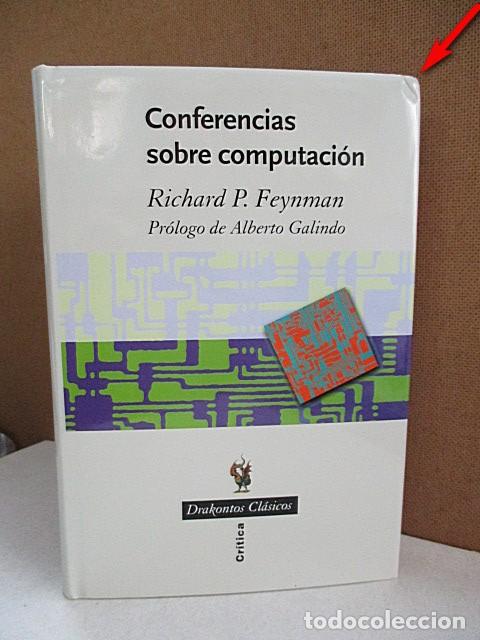 Libros de segunda mano de ciencias: FEYNMAN, RICHARD P. - CONFERENCIAS SOBRE COMPUTACI&Oacute;N. - Foto 1