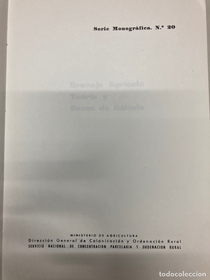 Libros de segunda mano de ciencias: PACO L&Oacute;PEZ-S&Aacute;NCHEZ, TEOR&Iacute;A Y BASES DE C&Aacute;LCULO , MDA , 1969 - Foto 2