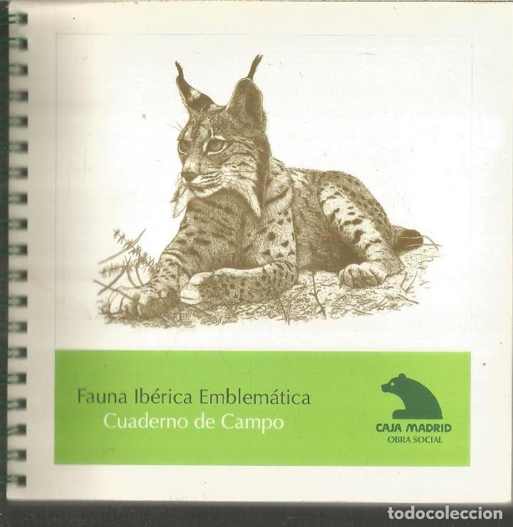 Libros de segunda mano: FAUNA IBERICA EMBLEMATICA. CUADERNO DE CAMPO - Foto 1