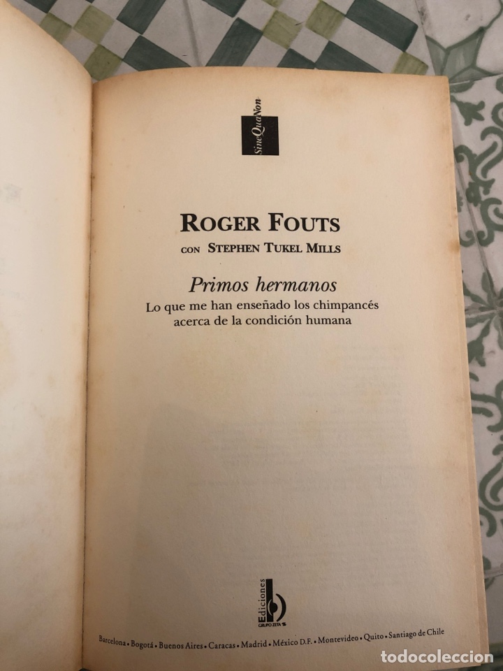 Libros de segunda mano: PRIMOS HERMANOS ROGER FOUTS - Foto 2