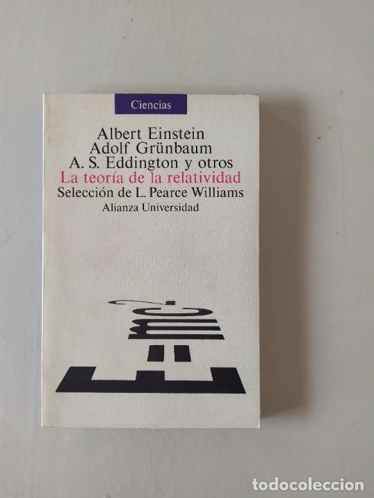 Libros de segunda mano de ciencias: LA TEORIA DE LA RELATIVIDAD. ALBERT EINSTEIN, ADOLF GRUNBAUM, A.S. EDDINGTON Y OTROS - Foto 1