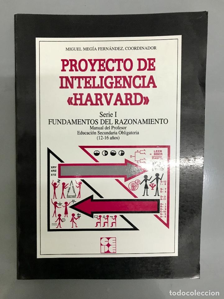 Libros de segunda mano de ciencias: PROYECTO DE INTELIGENCIA HARVARD. SERIE I. FUNDAMENTOS DEL RAZONAMIENTO. - Foto 1