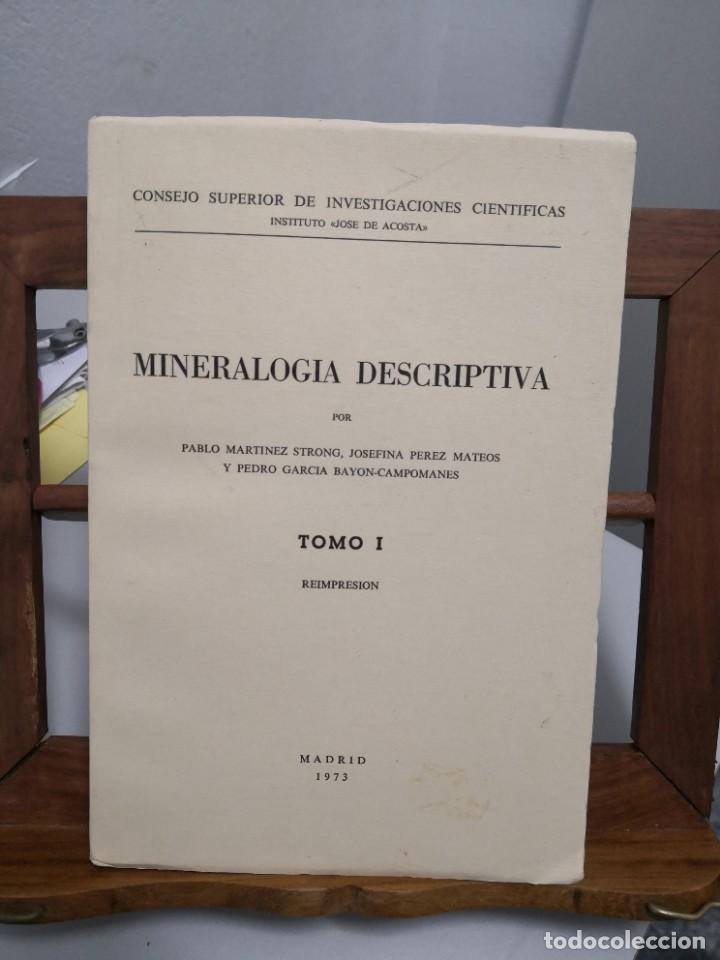 Libros de segunda mano: Mineralog&iacute;a descriptiva tomo 1 CSIC MADRID 1973 - Foto 2