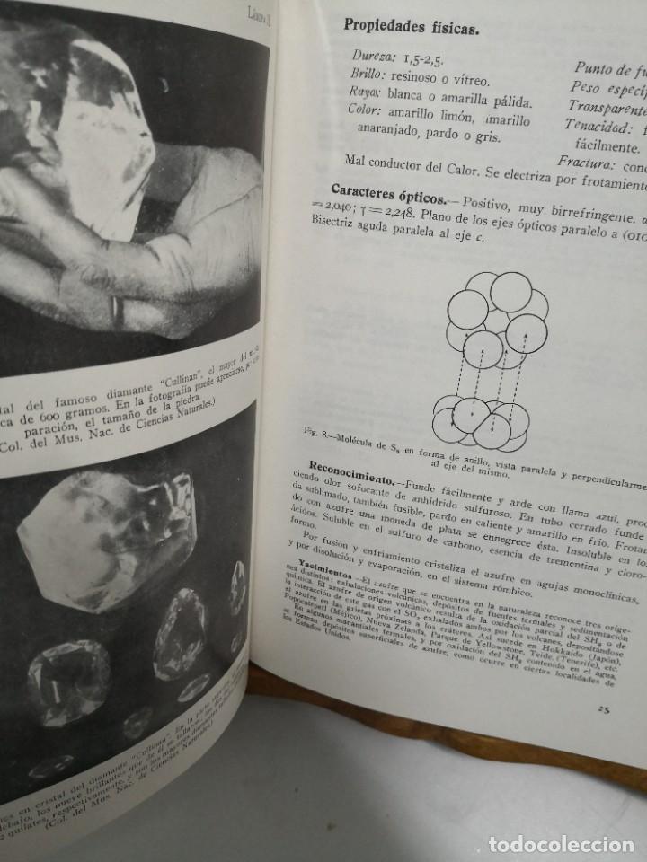Libros de segunda mano: Mineralog&iacute;a descriptiva tomo 1 CSIC MADRID 1973 - Foto 4