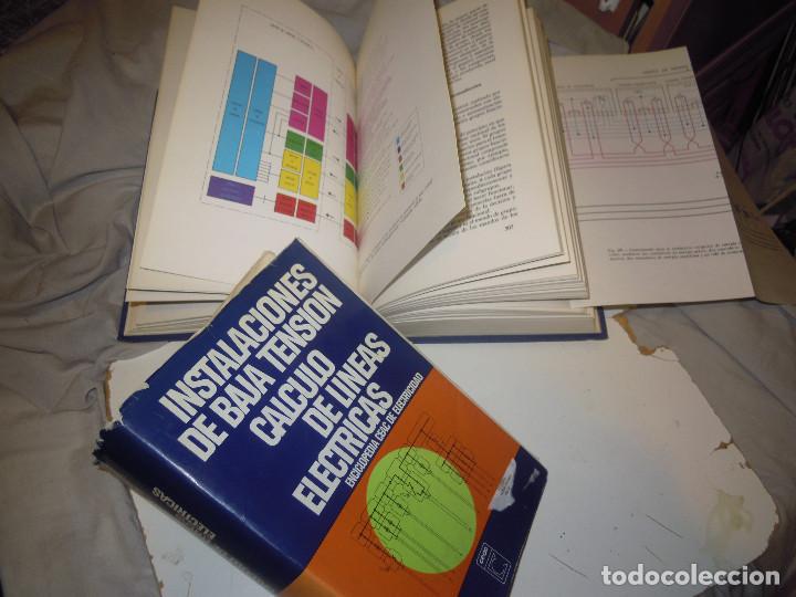 Gebrauchte B&uuml;cher der Wissenschaften: INSTALACION BAJA TENSI&Oacute;N, C&Aacute;LCULO LINEAS 1982 ENCICLOPEDIA CEAC ELECTRICIDAD 1246 PGS ESQUEMAS